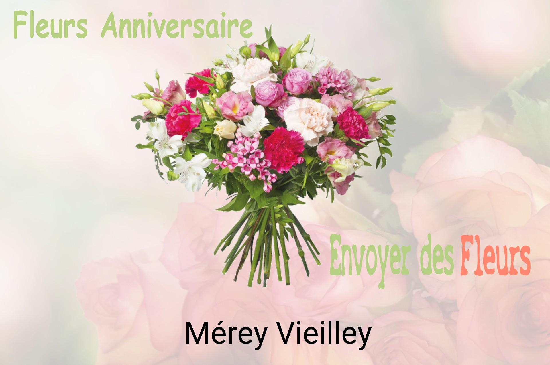 Bouquet de fleurs d’anniversaire livré à Mérey-Vieilley