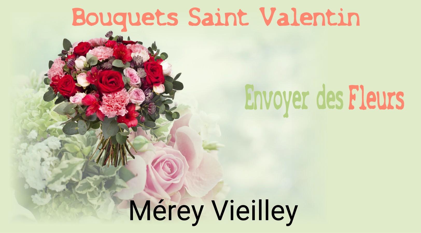 Roses de Saint-Valentin livrées à Mérey-Vieilley
